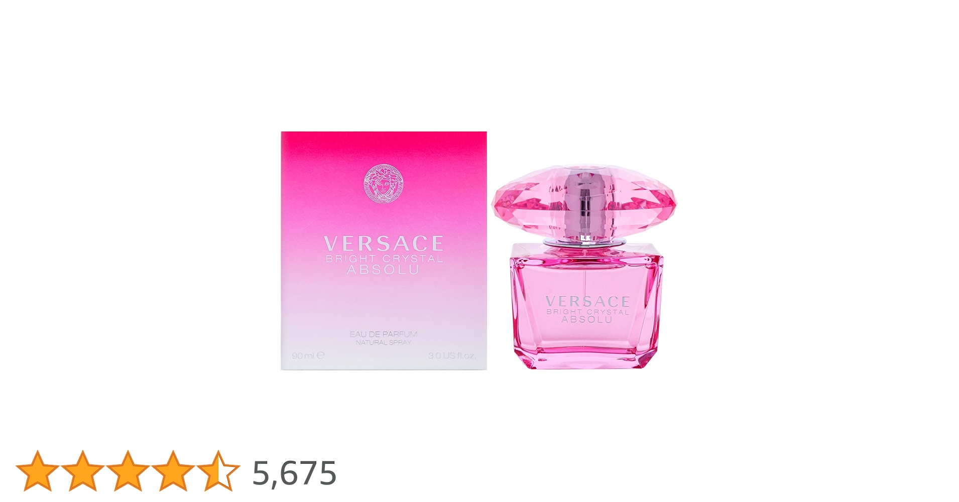 ヴェルサーチ　ブライトクリスタル　90ml ブライト クリスタル Parfum 90 ml | VERSACE JP